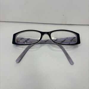 Sally Hansen SH2 Whon Black Purple Women’s Eyeglass Frames Only 52-16-135MM
